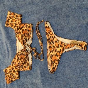 Cheetah Print Bikini